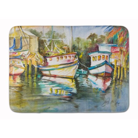 Carolines Treasures Fish Market Machine Washable Memory Foam Mat JMK1047RUG